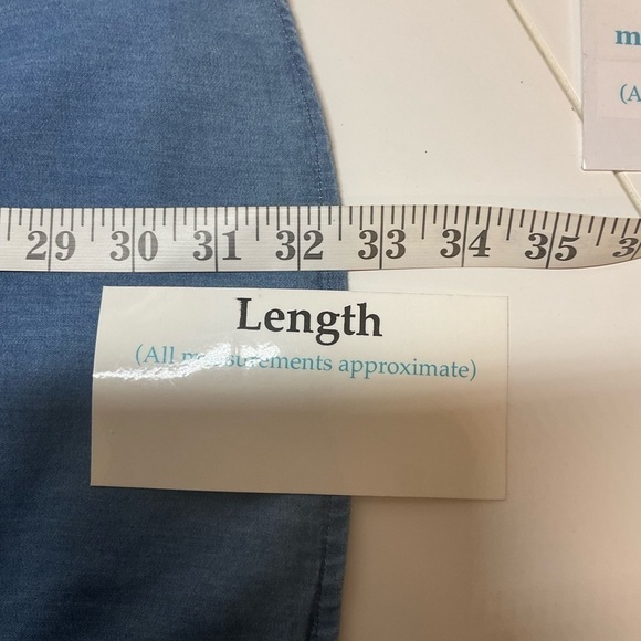 Ashley Stewart Denim Jacket Button Down Lightweight 1X - Picture 4 of 8